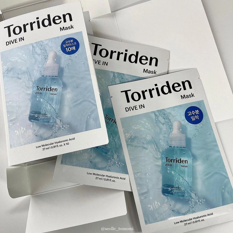 Torriden - DIVE-IN Low Molecular Hyaluronic Acid Mask Pack - 27ml