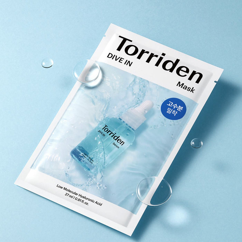 Torriden - DIVE-IN Low Molecular Hyaluronic Acid Mask Pack - 27ml