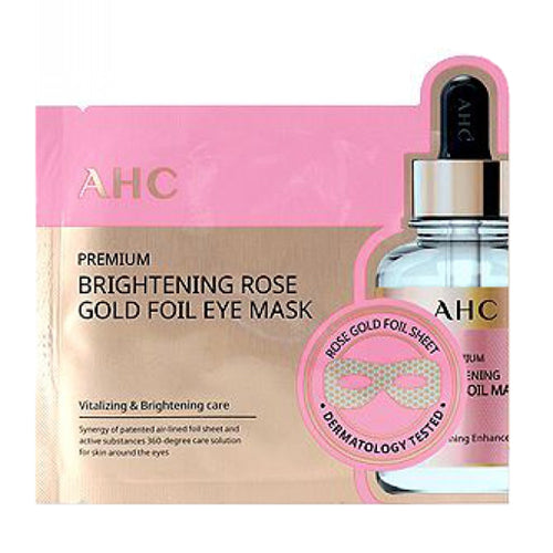 AHC Premium Hydra ROSE GOLD Foil Eye Mask  7ml x 5