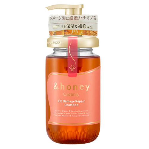 &Honey Creamy EX Damage Repair Hair Shampoo  450ml