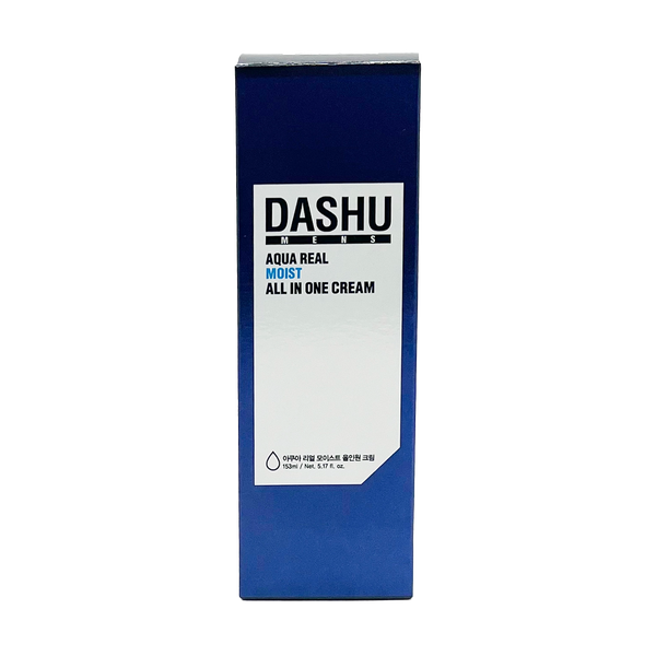 DASHU Aqua Deep Real Moist All in One Cream for Men 5.17oz – Anti-Wrinkle, Face Moisturizer Lotion