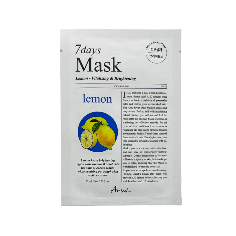 ARIUL 7days Mask Sheet 1 pc