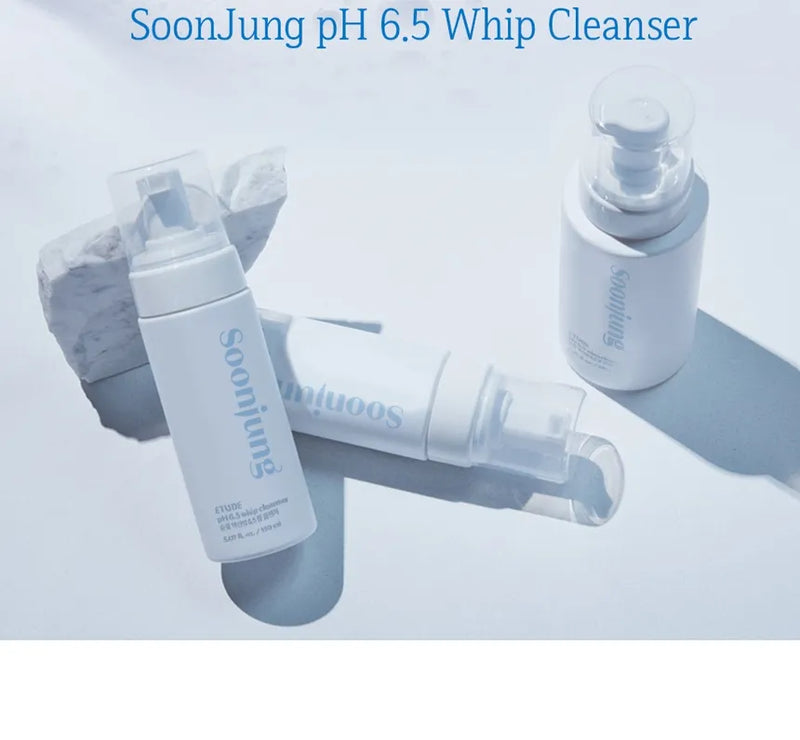 ETUDE - Soon Jung pH 6.5 Whip Cleanser