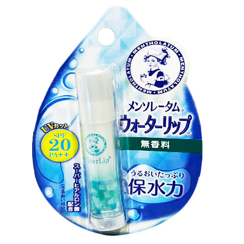 Rohto Mentholatum Water Lip Balm SPF 20 PA++ Unscented 4.5g