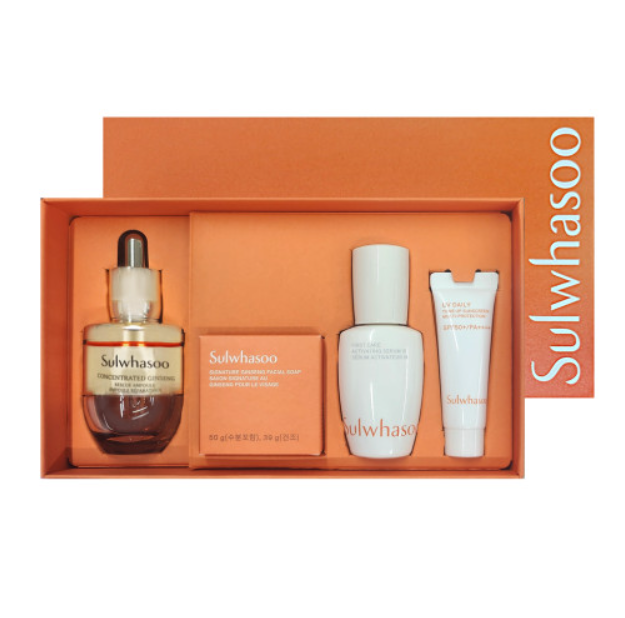 Sulwhasoo Concentrated Ginseng Rescue Ampoule Set