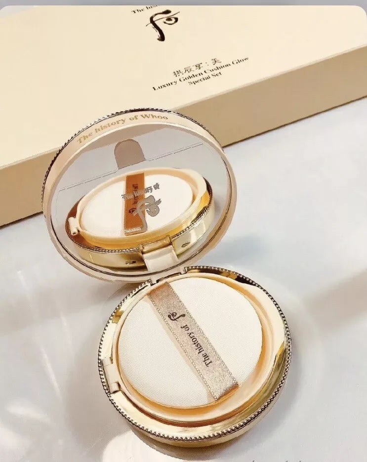 The History of Whoo Gongjinhyang Mi Luxury Golden Cushion Glow no.21 (13g x 3ea)