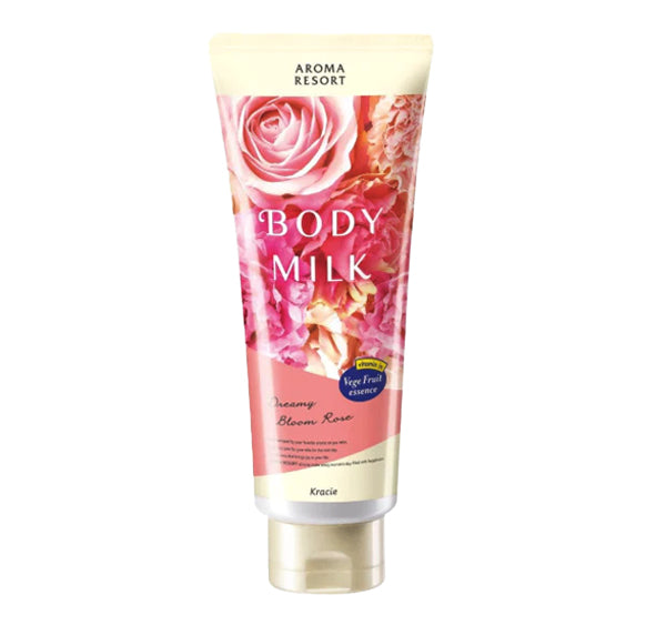 Kracie Aroma Resort Body Milk-Dreamy Bloom Rose 200g