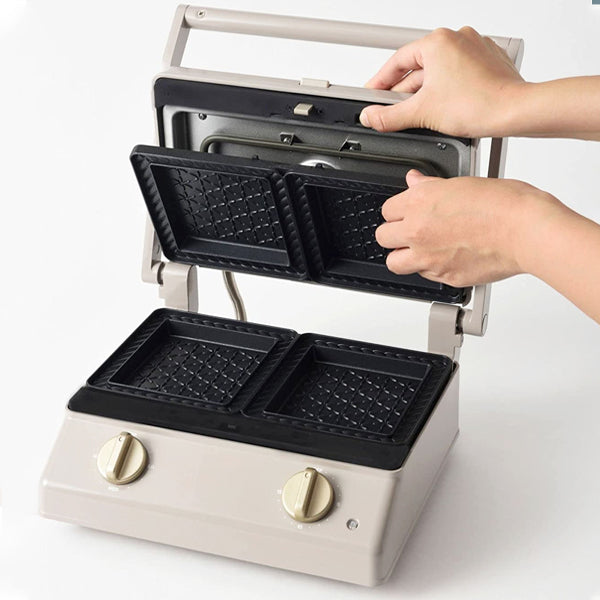 [BOE084] Bruno Dual Sandwich Maker-Gray